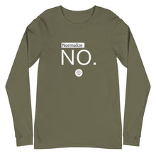 Load image into Gallery viewer, Normalize No Gender Neutral Long Sleeve Tee