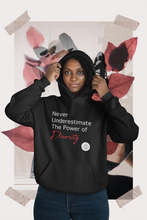 Load image into Gallery viewer, Never Underestimate the Power of Diversity Gender Neutral hoodie