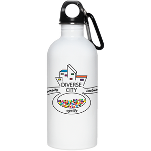 Diverse City Logo 20 oz. Stainless Steel Water Bottle