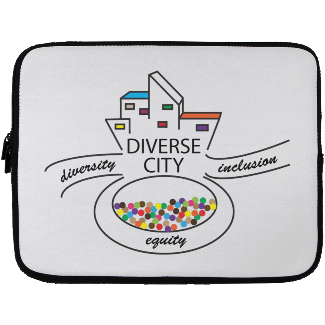 Diverse City Logo Laptop Sleeve - 13 inch