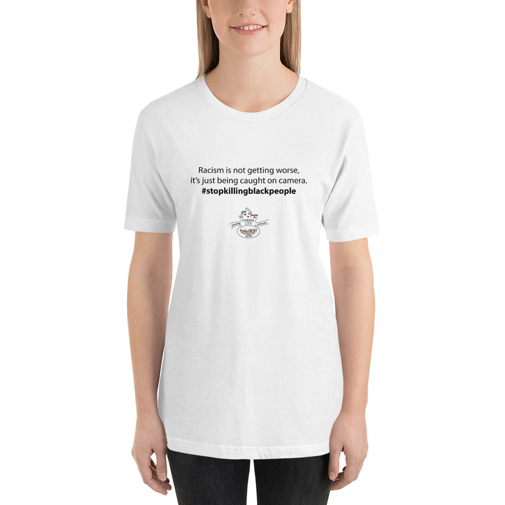 #StopKillingBlackPeople Short-Sleeve Gender Neutral T-Shirt