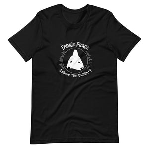 Inhale Peace Exhale BS Short-Sleeve Gender Neutral T-Shirt