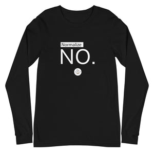 Normalize No Gender Neutral Long Sleeve Tee