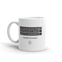 Load image into Gallery viewer, End Discrimination Mug (Choose 11oz or 15oz)
