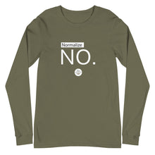 Load image into Gallery viewer, Normalize No Gender Neutral Long Sleeve Tee
