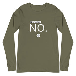 Normalize No Gender Neutral Long Sleeve Tee
