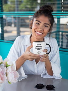 Meet People Where They Are... Mug with Color Inside